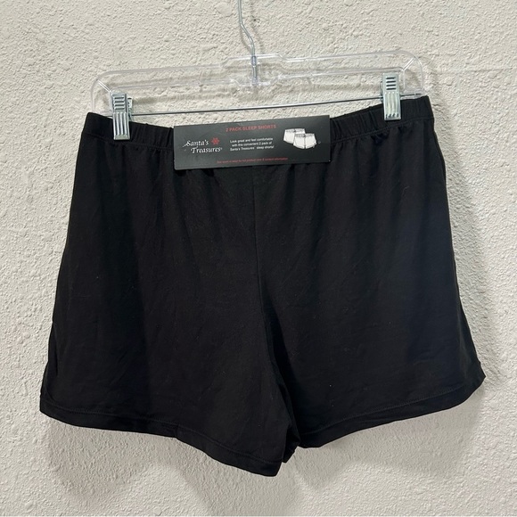 Santa's Treasures Dog Christmas Themed Pajama Sleep Shorts 2PK NWT Small - Picture 3 of 5